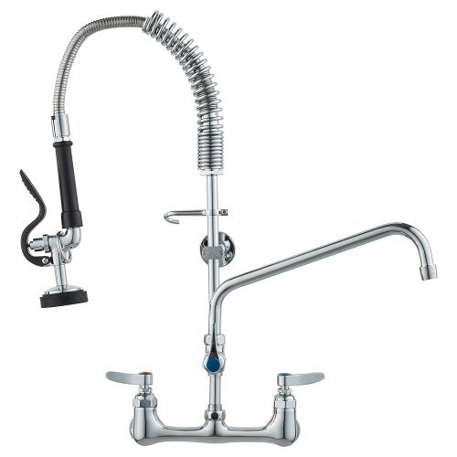 VEVOR Commercial Faucet with Pre-Rinse Sprayer