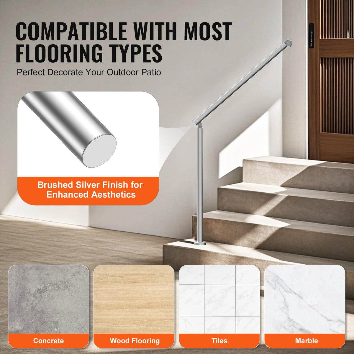 VEVOR Handrails for Outdoor Steps