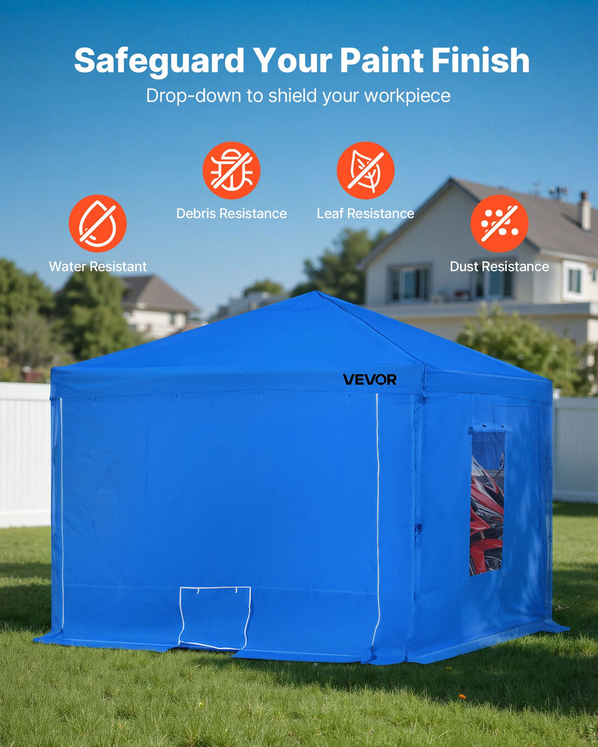 VEVOR Portable Paint Booth Tent