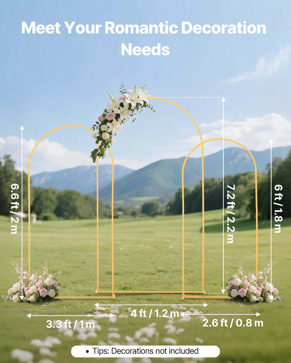 VEVOR Arch Backdrop Stand