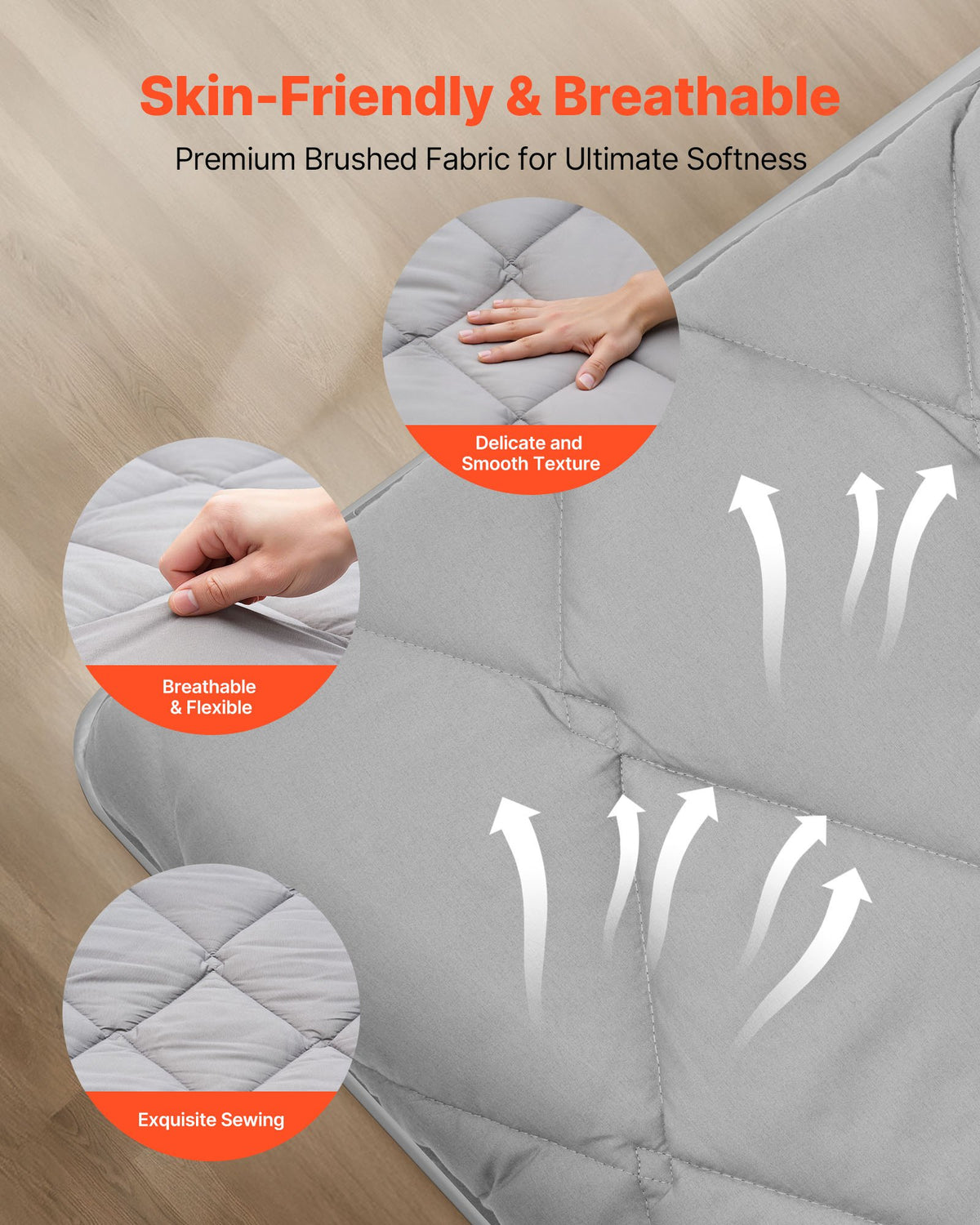 VEVOR Japanese Tatami Mat, Twin Size Foldable Japanese Tatami Mattress, Futon Mattress with Storage Bag & Fastener, 9-Layer Floor Mat for Sleeping, Dorm, Meditation, Yoga, 2032 x 991 x 63.5 mm, Gray