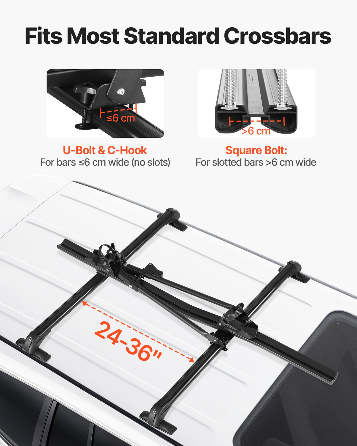 VEVOR Roof Bike Rack