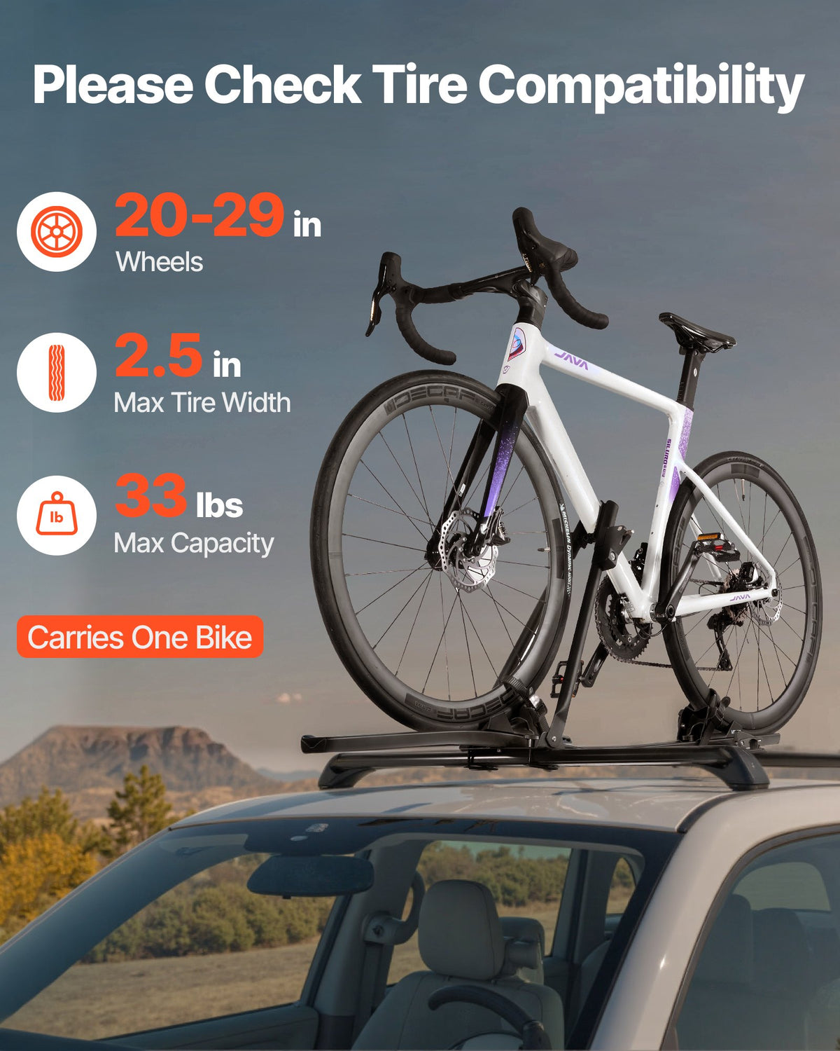 VEVOR Roof Bike Rack