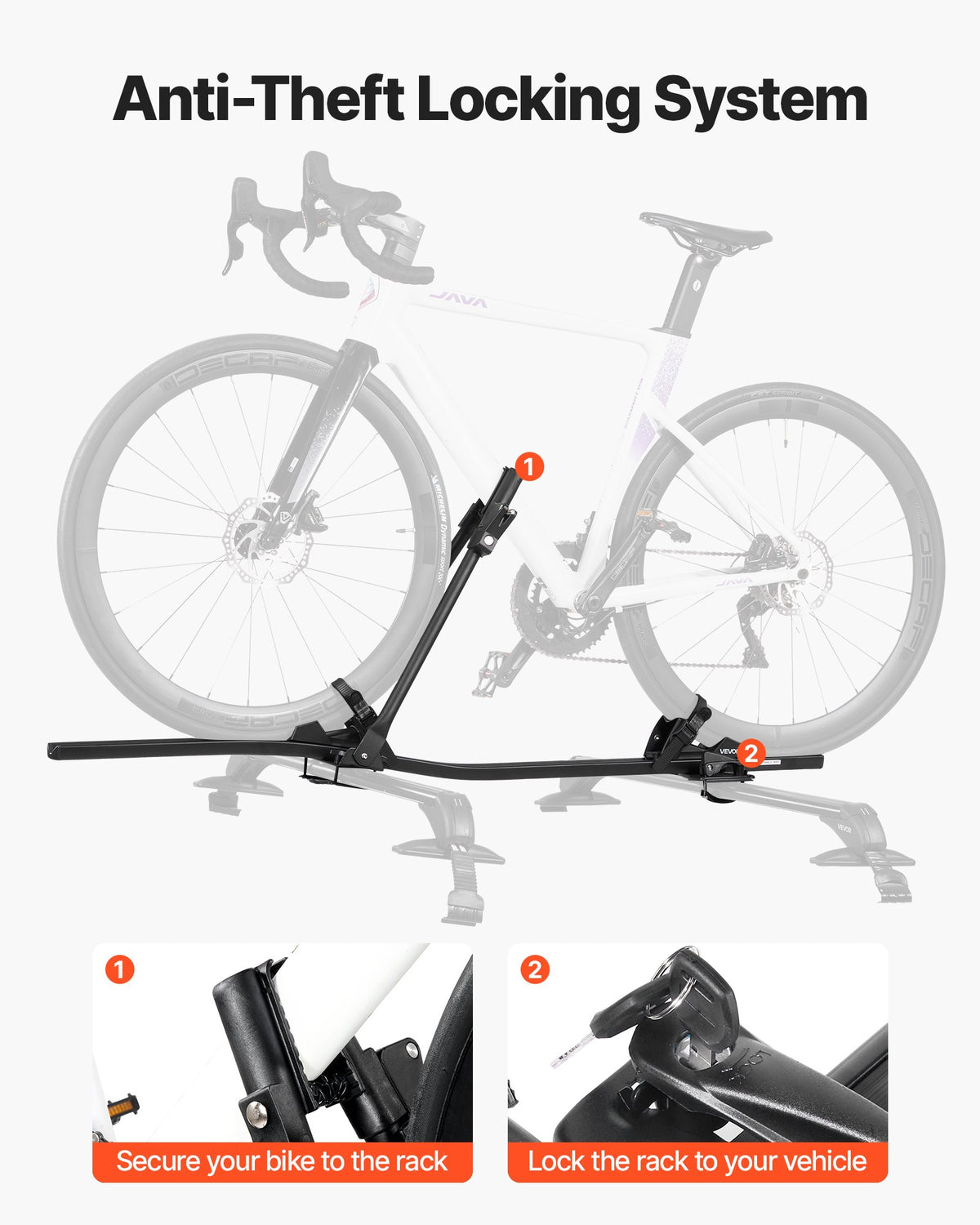 VEVOR Roof Bike Rack