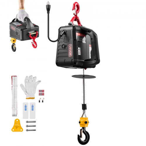 VEVOR 2-in-1 Electric Hoist Winch