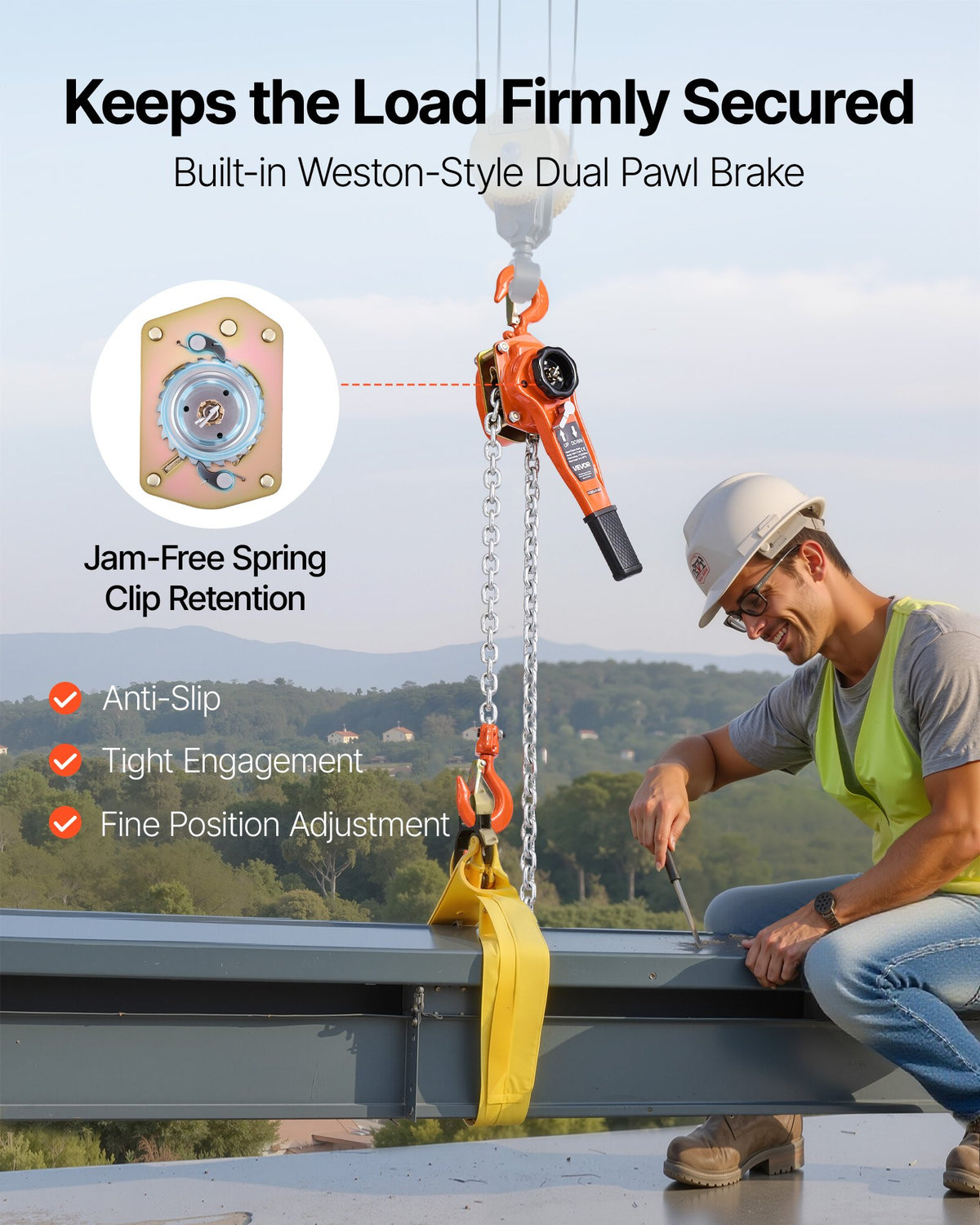 VEVOR Manual Lever Chain Hoist