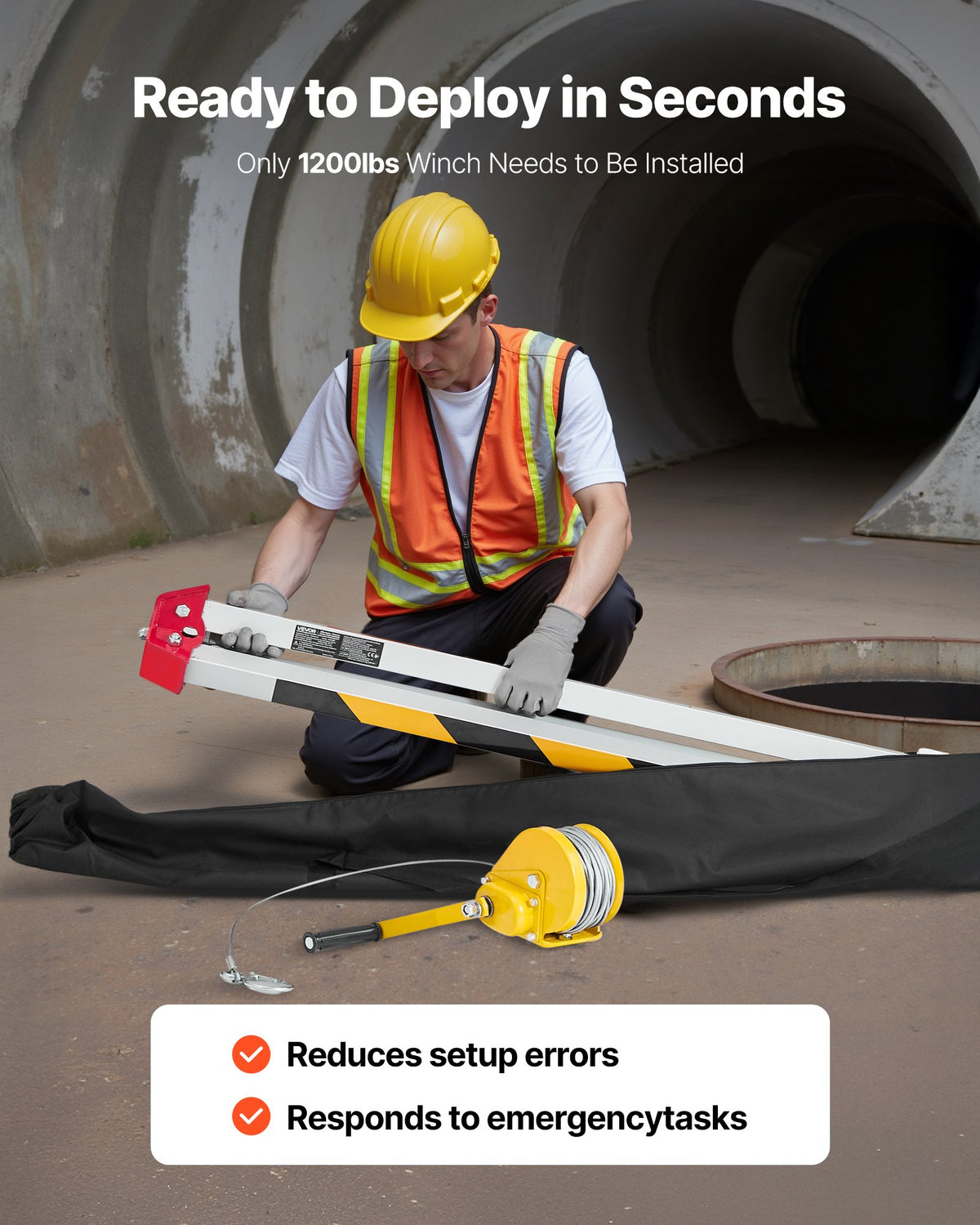 VEVOR Confined Space Tripod Kit
