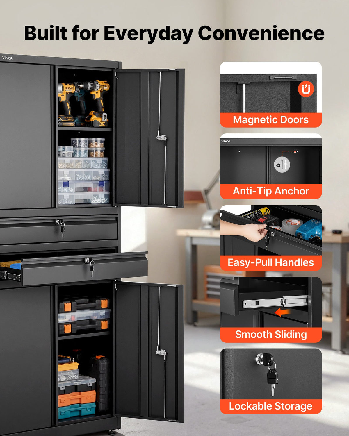 VEVOR Metal Storage Cabinet