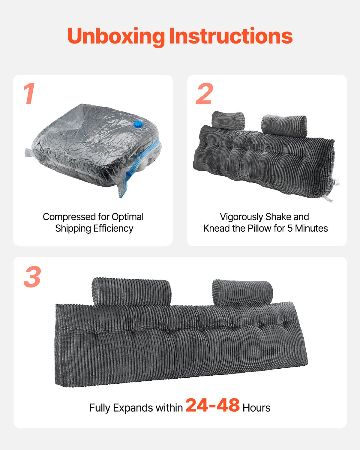 VEVOR Headboard Pillow