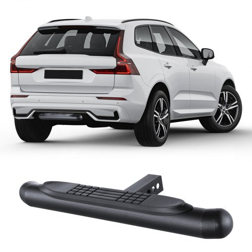 VEVOR Hitch Step for 2 Inch Receiver, Strong Steel Construction with 350 LBS Load Capacity, Rear Bumper Guard Protector with Pin Lock, Universal Fit for Truck, SUV, Pickup, Trailer