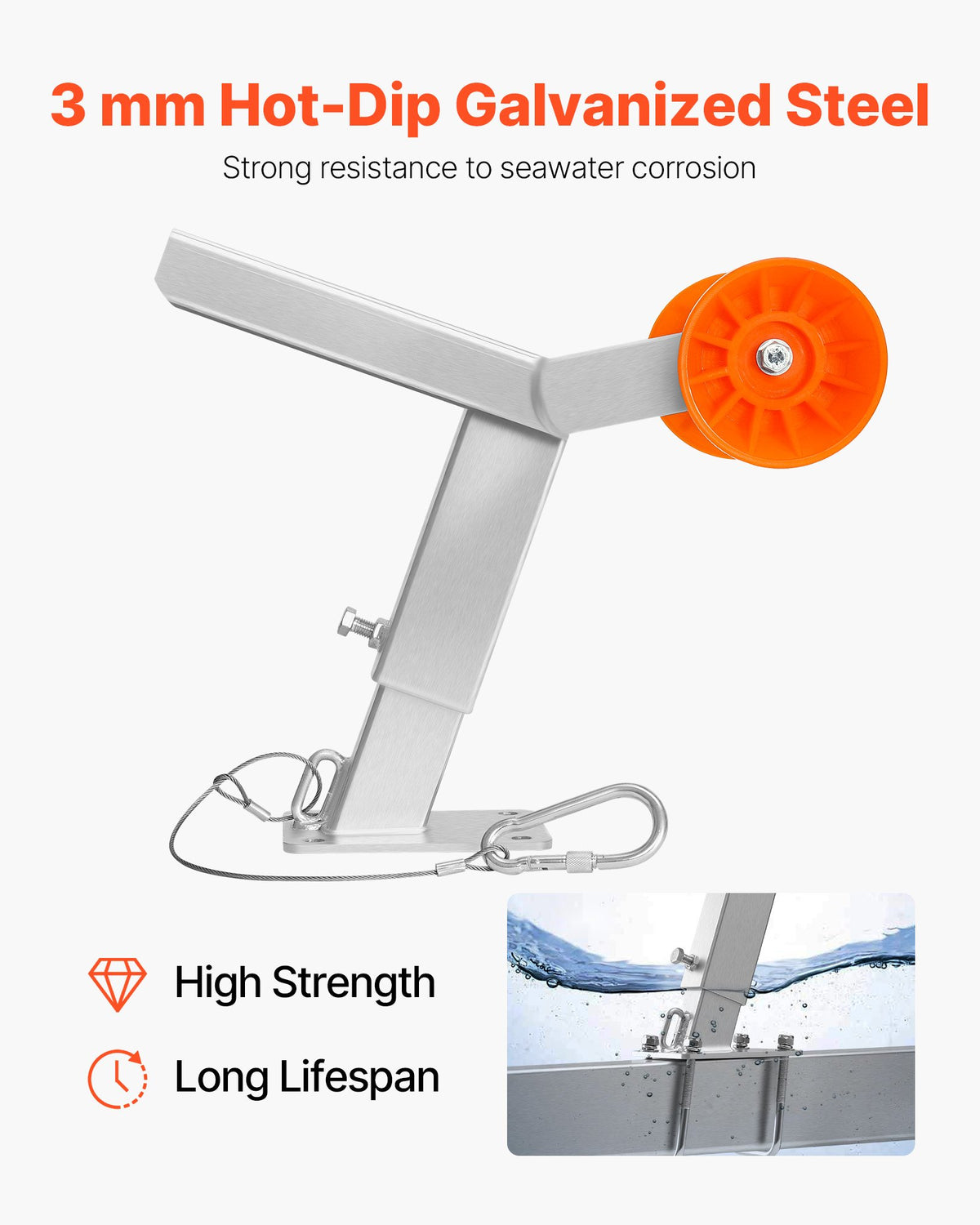 VEVOR Boat Trailer Winch Stand with Roller