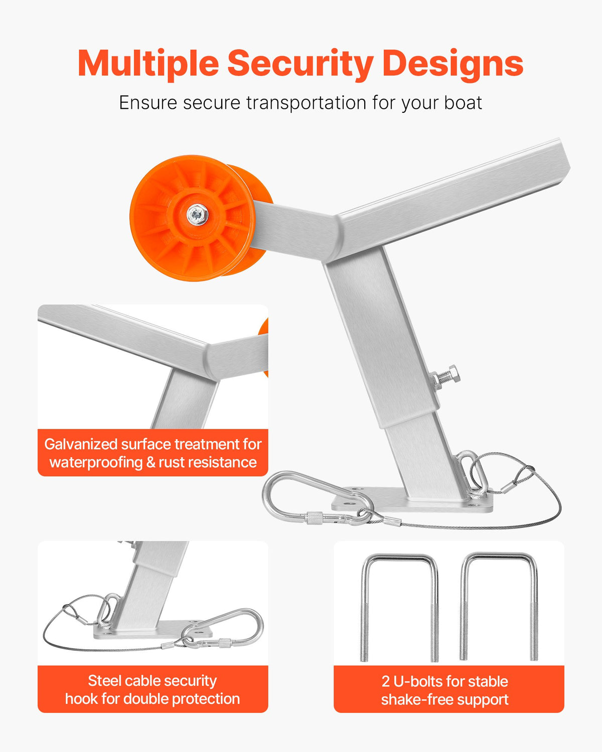 VEVOR Boat Trailer Winch Stand with Roller