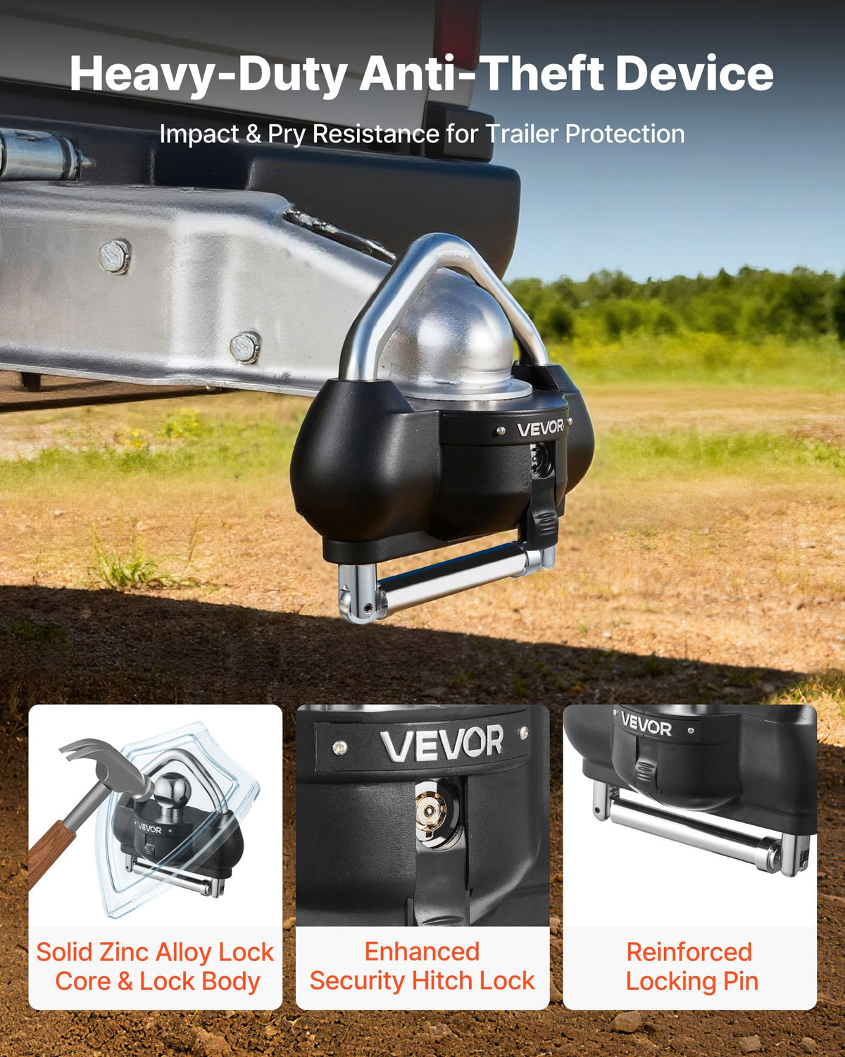 VEVOR Trailer Hitch Lock