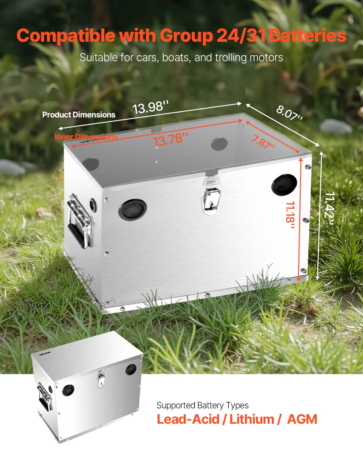 VEVOR Battery Box