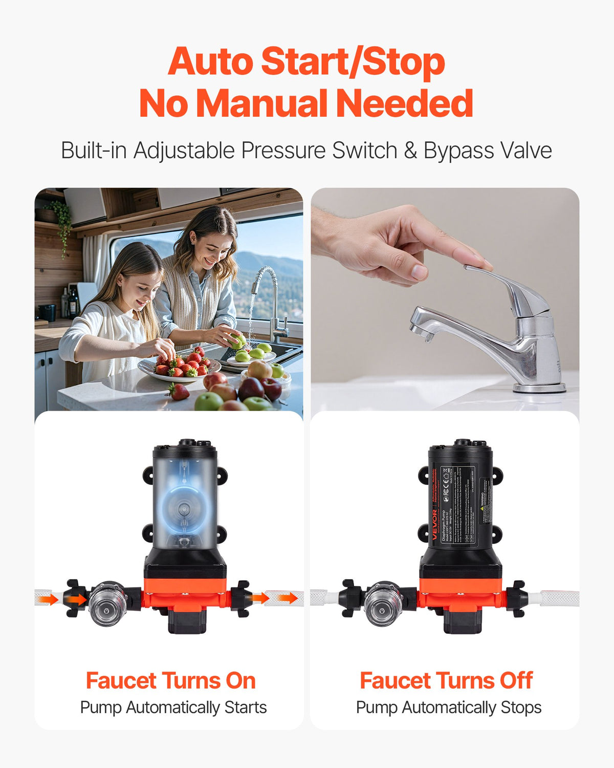 VEVOR RV Water Pump
