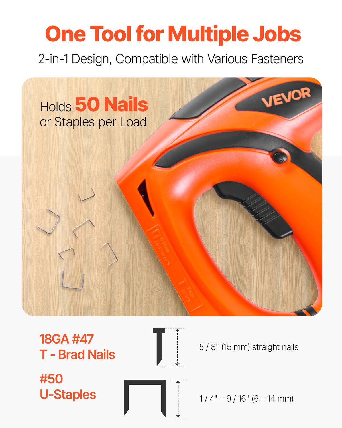 VEVOR Electric Nail Gun