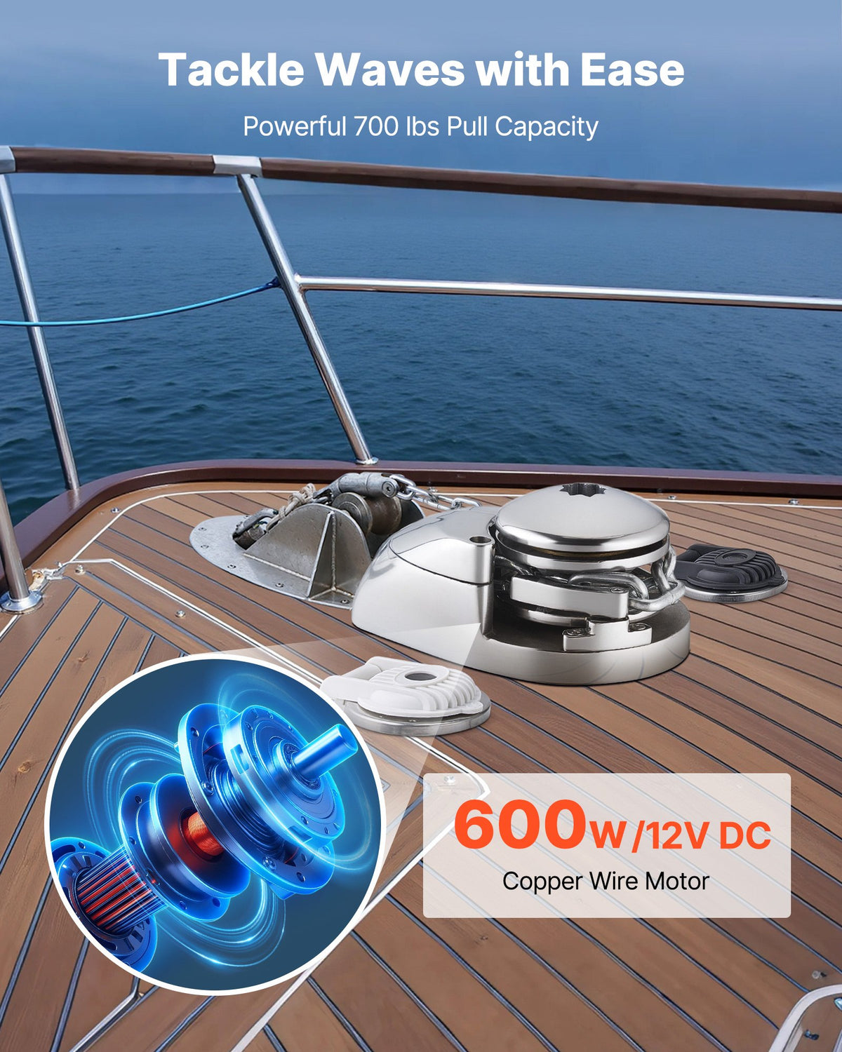 VEVOR Vertical Fishing Windlass