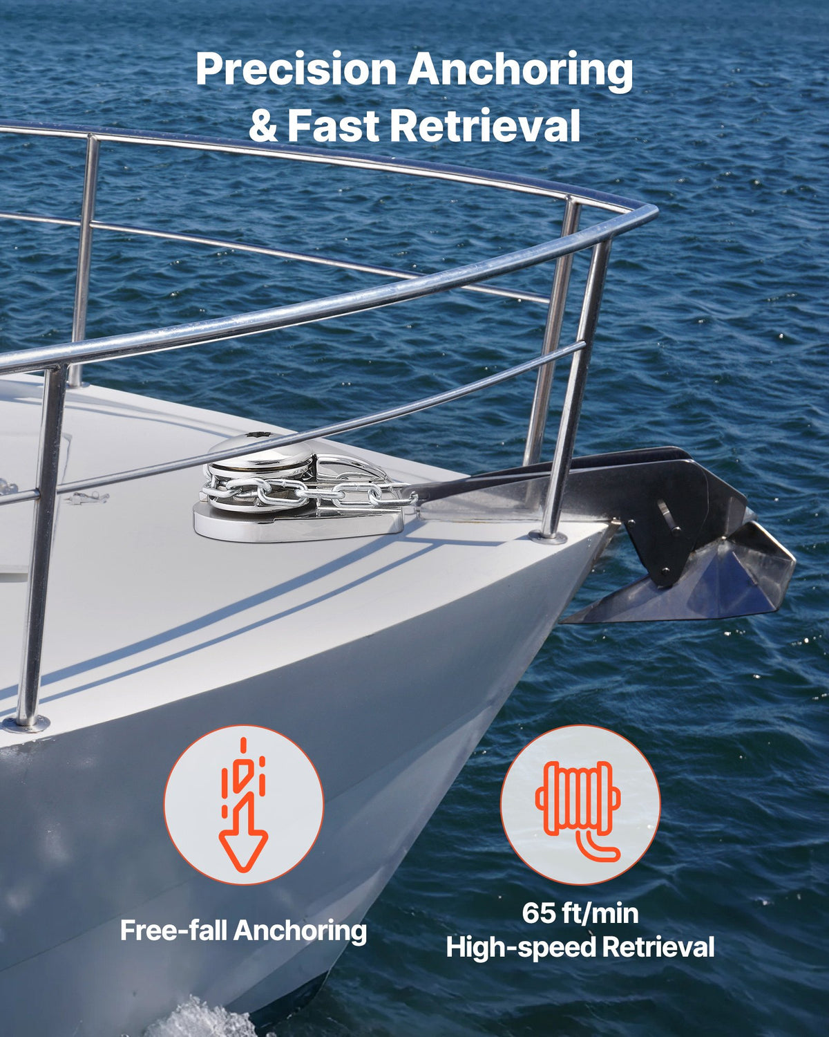 VEVOR Vertical Fishing Windlass
