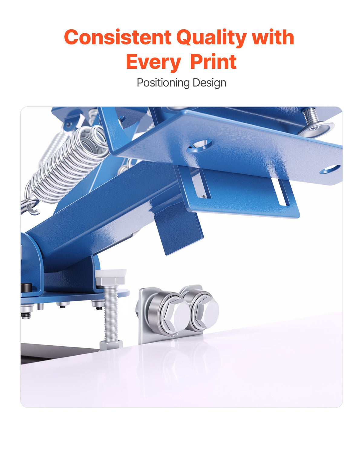 VEVOR Screen Printing Machine 4 Color 2 Station Silk Screen Printing Press, 540 x 450 mm, 360° Rotatable, Accurate Positioning, Powder-Coated Carbon Steel, for T-shirt DIY, Home and Commercial