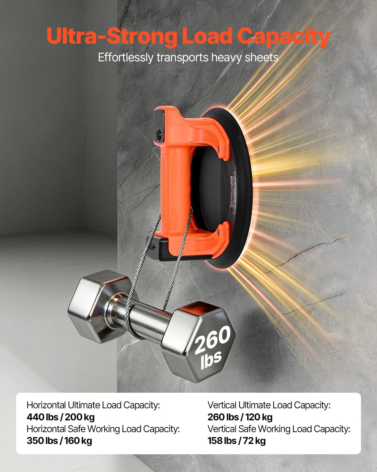 VEVOR Electric Suction Cup