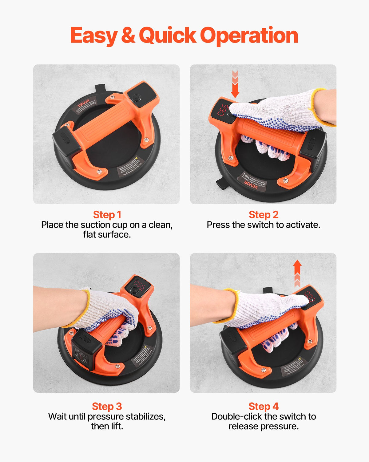 VEVOR Electric Suction Cup