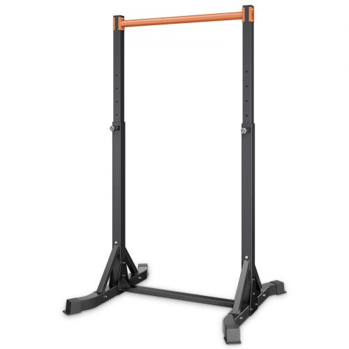 VEVOR Pull Up Bar, 150kg Capacity Portable Pullup Bar Station, Pullup Bars Free Standing with H-Frame Structure & Heavy-Duty Steel Tube, 8 Level Height Adjustment Gravity Fitness for Arms Back Chest