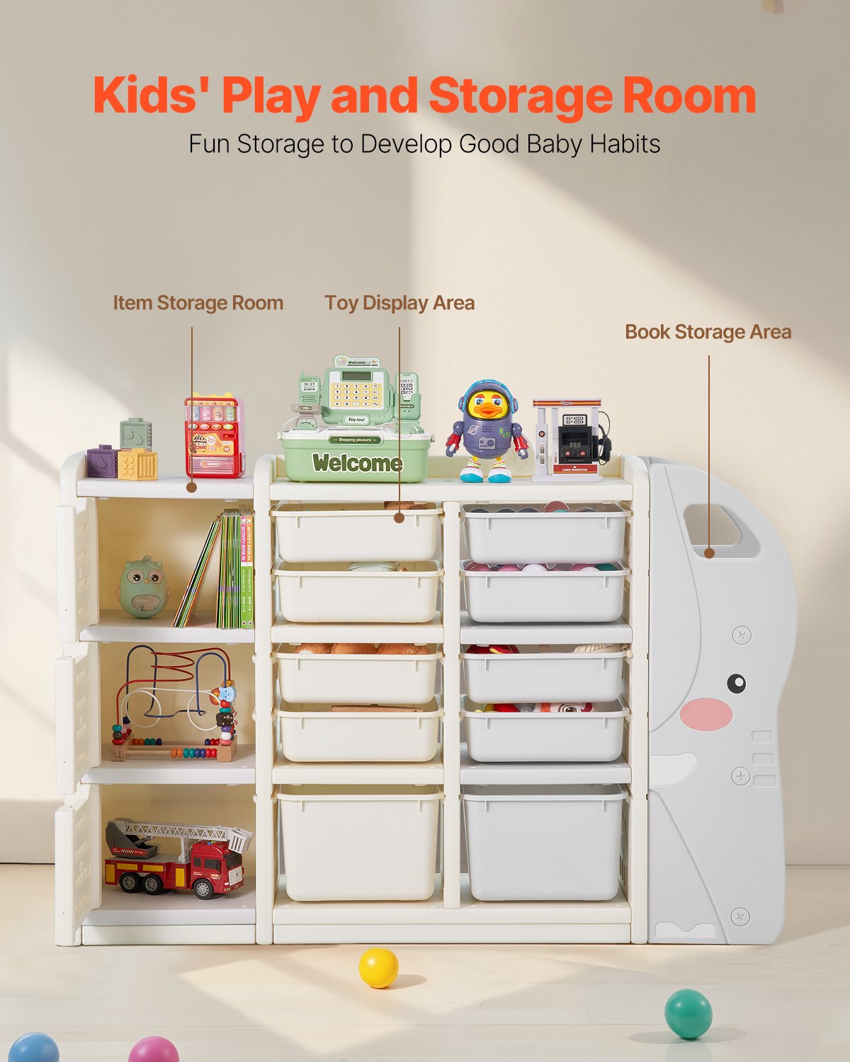 VEVOR Kids Toy Storage