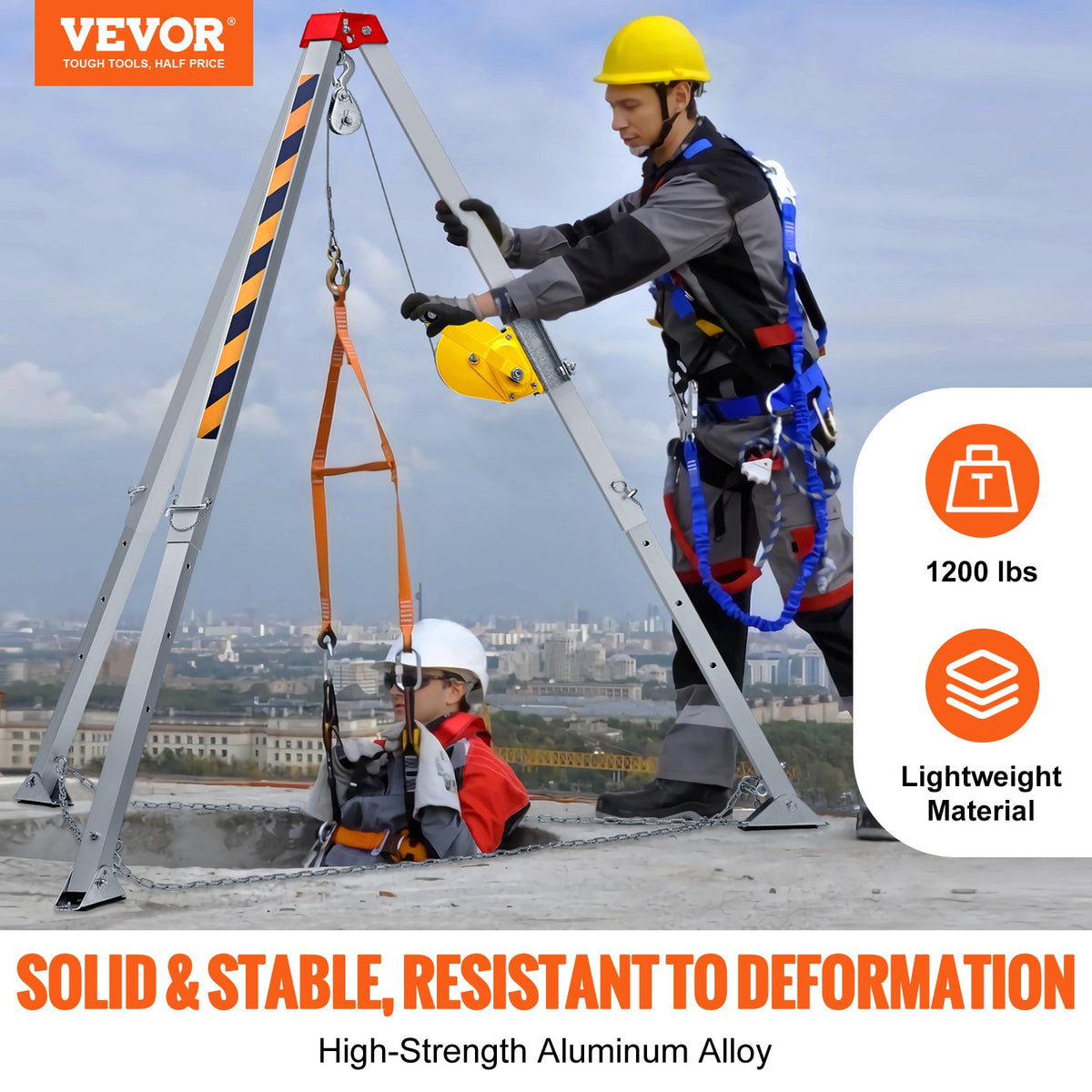 VEVOR Confined Space Tripod Kit