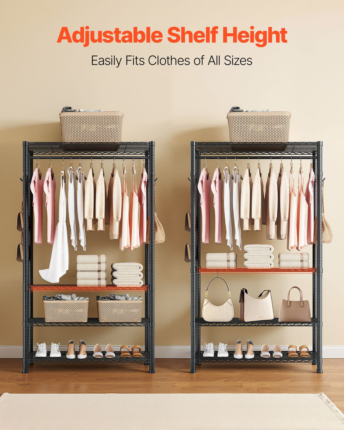 VEVOR Clothing Garment Rack