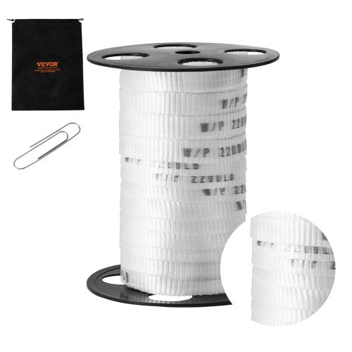 VEVOR Polyester Pulling Tape Mule Tape 5/8" x 108' 2200 lbf Tensile Capacity