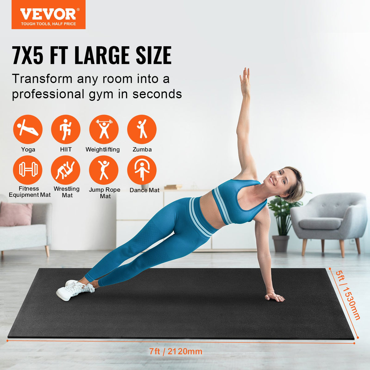 VEVOR Exercise Mat