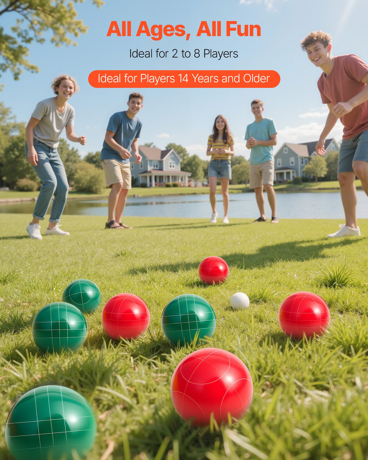 VEVOR Bocce Ball Set