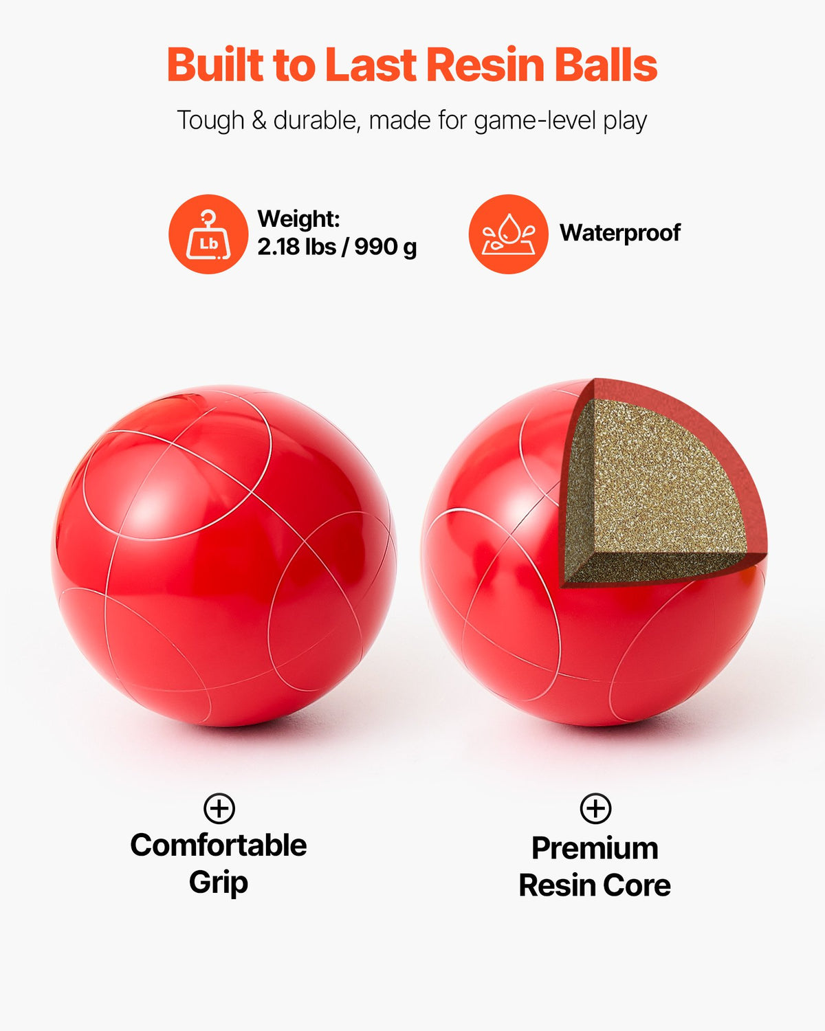 VEVOR Bocce Ball Set