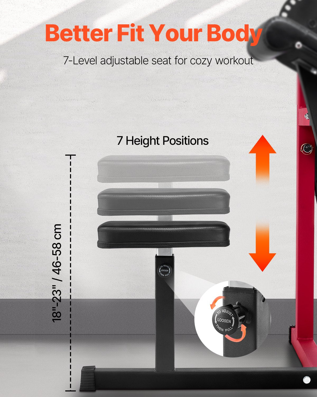 VEVOR Preacher Curl Machine, 2 in 1 Bicep Curl Machine and Triceps Extension Machine, Seated Arm Isolated Bicep Station, Strength Training Workout Weight Bench, Exercise Equipment for Home Gym
