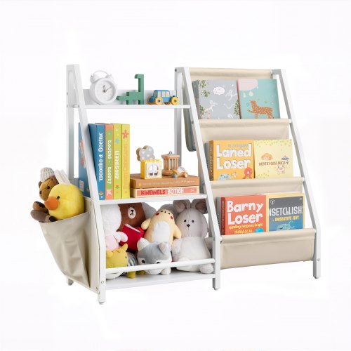VEVOR 3-Tier Kids Bookshelf