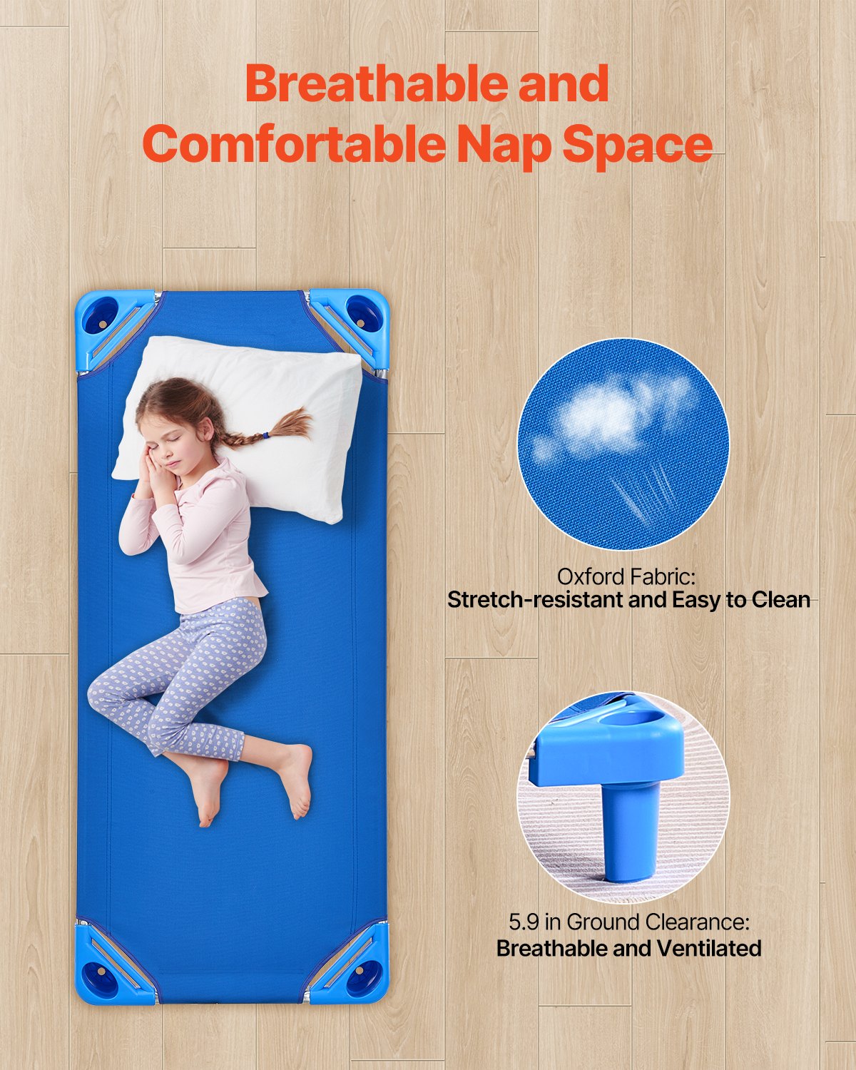 VEVOR Stackable Kiddie Cot