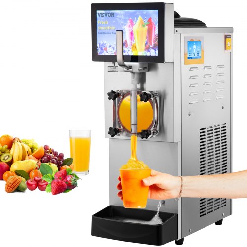 VEVOR 8L / 2.1 Gal Single Bowl Commercial Slushy Machine Margarita Smoothie Frozen Drink