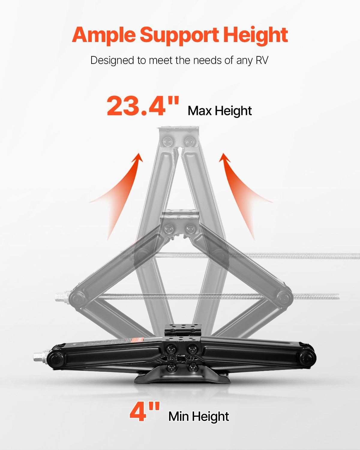 VEVOR 5000 lbs RV Scissor Jacks