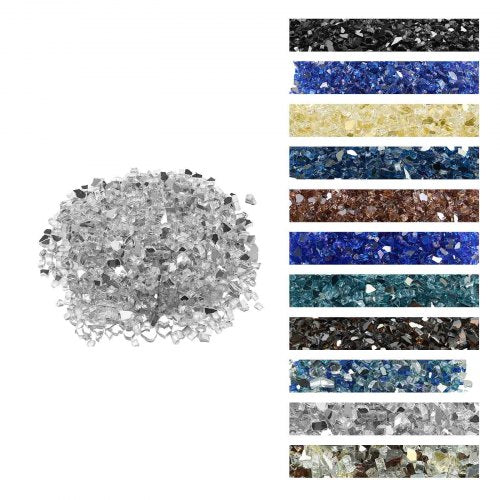 VEVOR Fire Glass