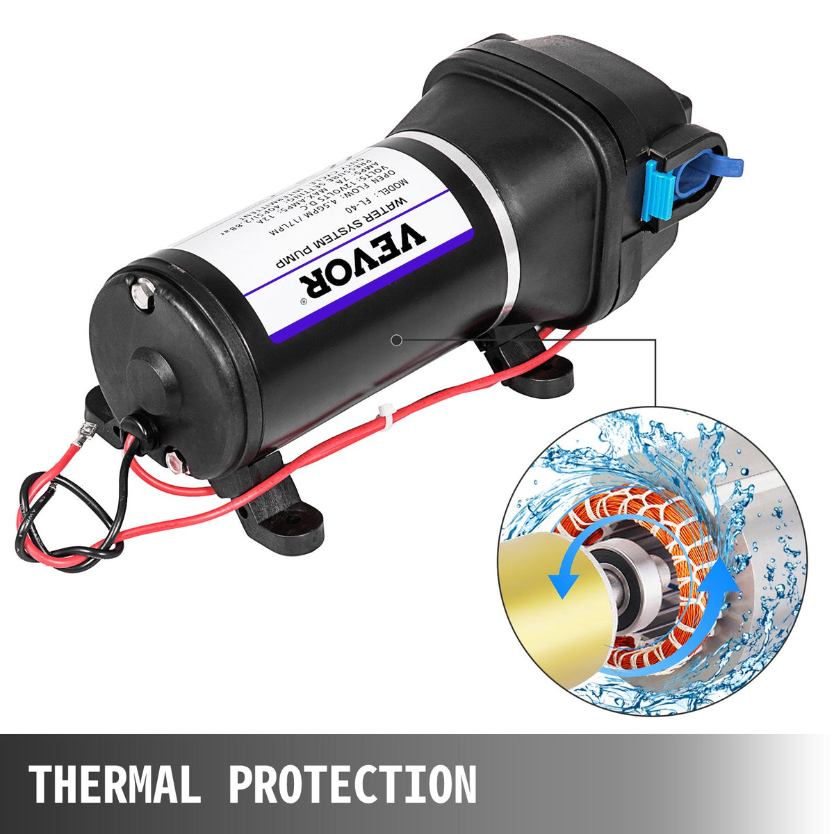 VEVOR Water Pressure Diaphragm Pump