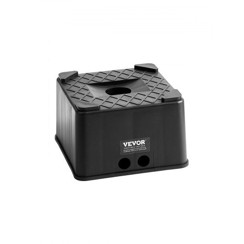 VEVOR Trailer Jack Block, 6" High Heavy Duty RV Leveling Block with 6000 lbs Capacity, RV Jack Stand, Motorcycle Stand, Stool, Camper Accessories for Travel Trailers, 5th Wheels Class A/C Motorhomes