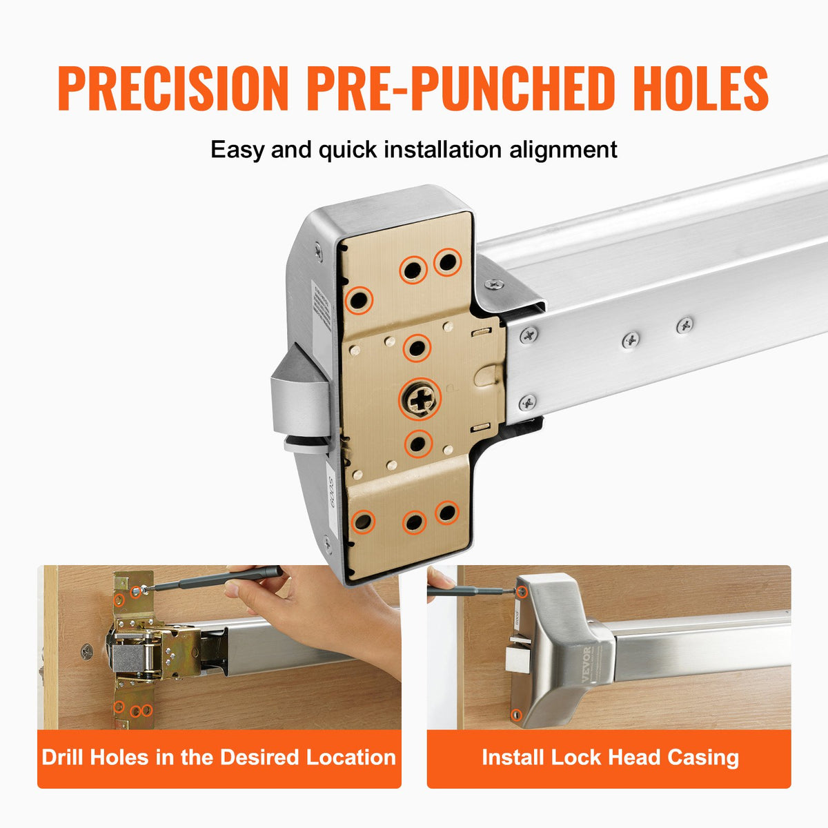 VEVOR Push Bar Door Locks