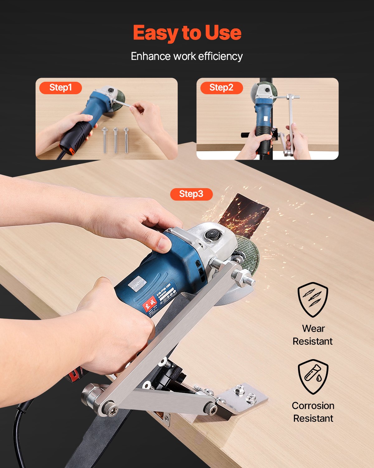 VEVOR Lawn Mower Blade Sharpener and Balancer