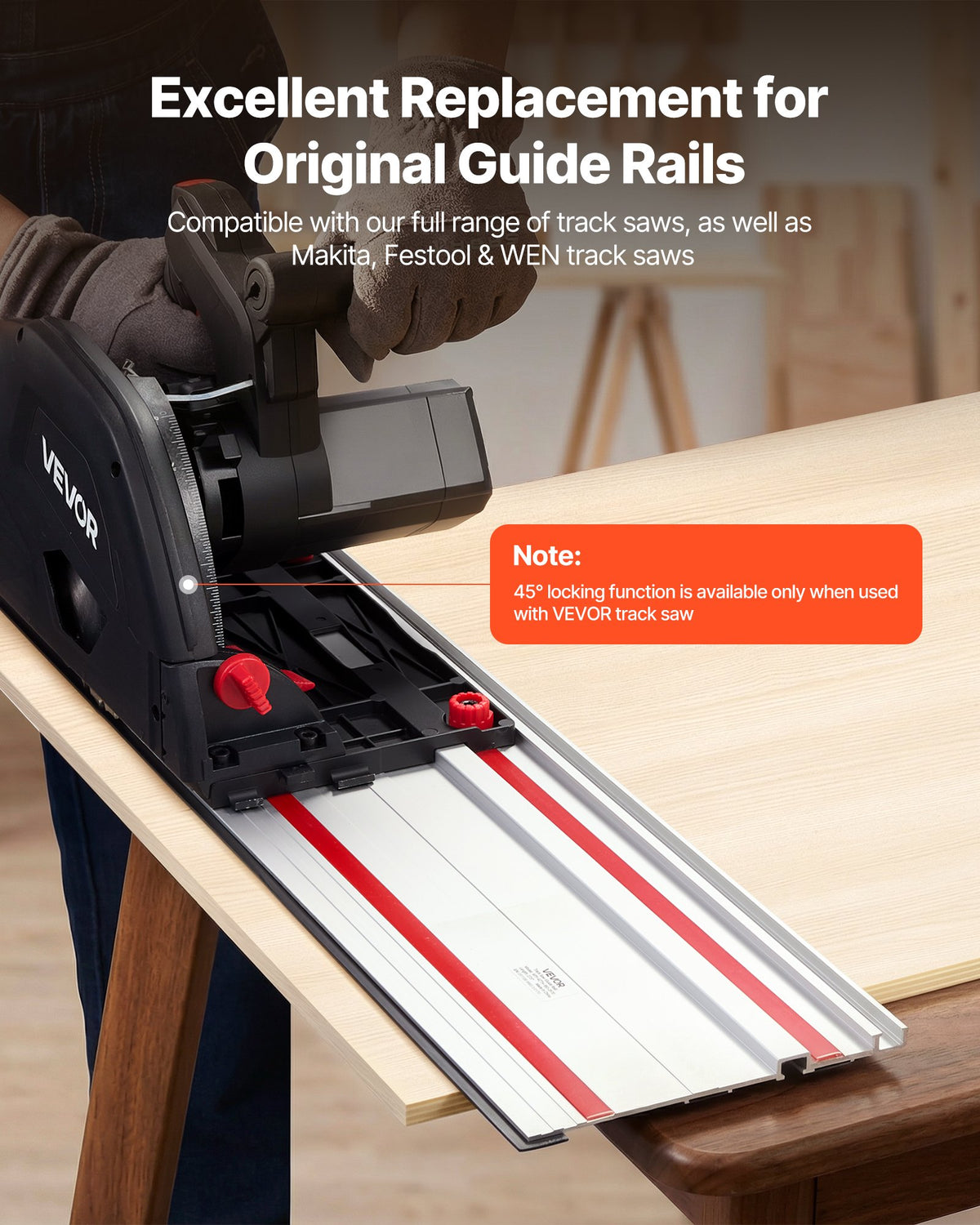 VEVOR Track Saw Guide Rail