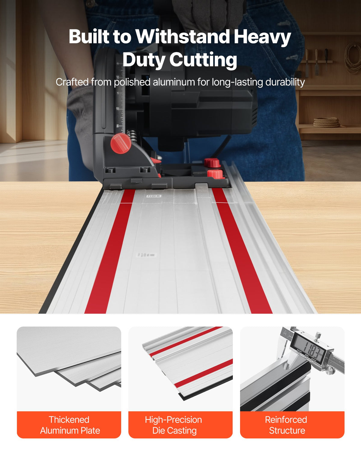 VEVOR Track Saw Guide Rail