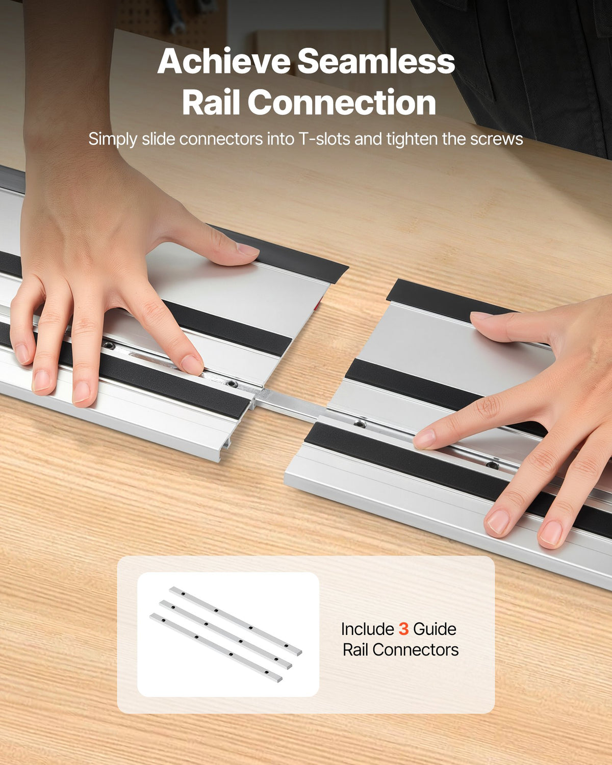 VEVOR Track Saw Guide Rail