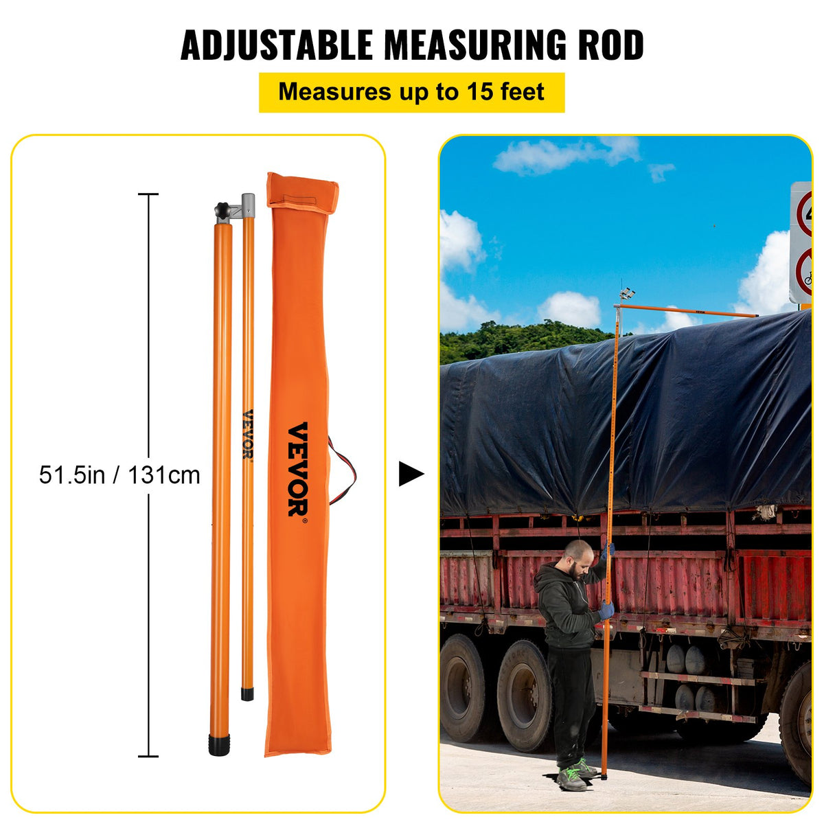 VEVOR Load Height Measuring Stick