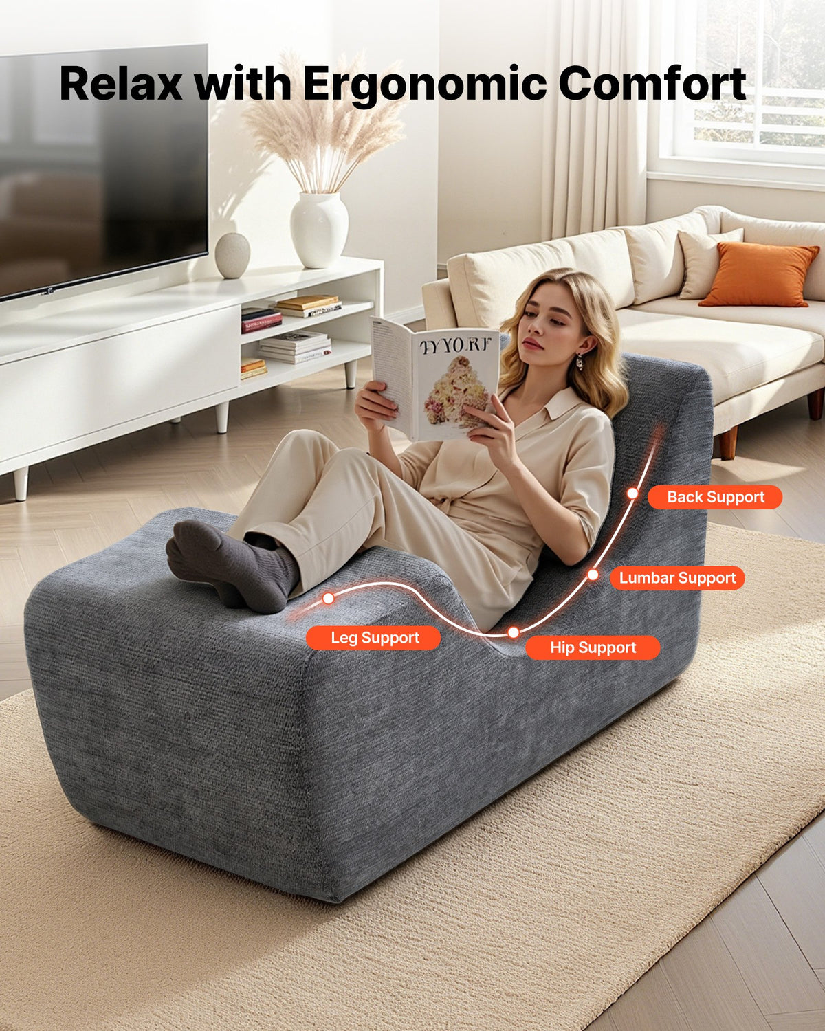 VEVOR Yoga Chair Chaise
