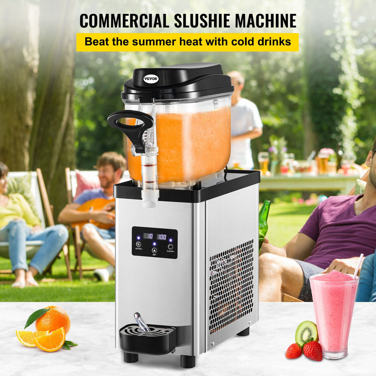 VEVOR Commercial Slushy Machine