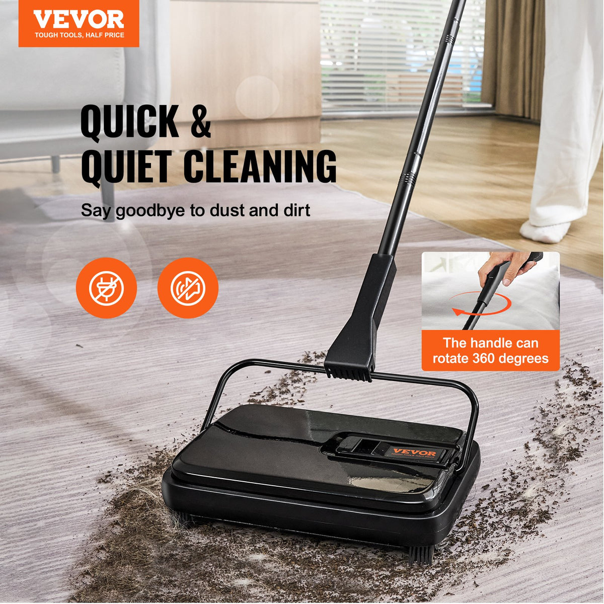 VEVOR Carpet Sweeper